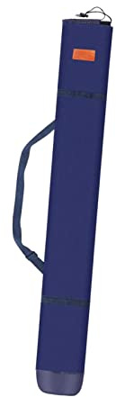 Perfeclan Bolsa para caña de Pescar, Bolsa Plegable para Aparejos de Pesca, Estuche Protector Grueso, Aparejos de Pesca portátiles de Gran Capacidad para, 120cm Azul