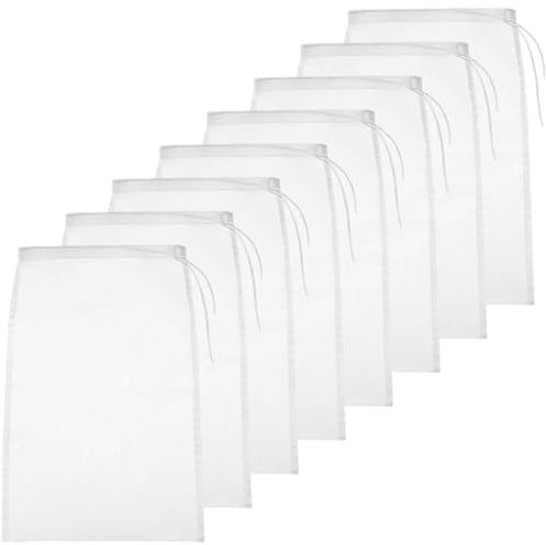 8 Pack Cheese Cloths for Straining, Grade 100 Reusable Muslin Cloths, 100% Unbleached Cotton Cheesecloth for Cooking – Ideal for Nut Milk, Liquid Straining, Cheese Making, Gravy & Herbal Filter