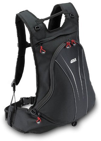 GIVI EA104B Backpack Extensible Bag Easy mit Regen Cover, 24 Liter
