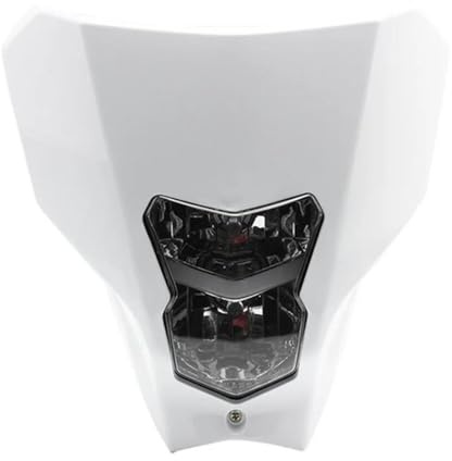 Skydd Framlykta För CRF 450L För CRF 450XR Motorcykel Strålkastarskydd Ghost Ansiktsmask Halogenstrålkastare
