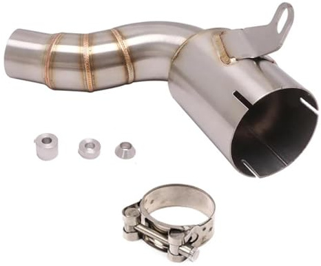 GVGFKPKZAY För Husqvarna 401 SVARTPILEN VITPILEN 125 250 2020-2023 Motorcykelavgasrör Mittlänk Motorcykel avgassystem(A)