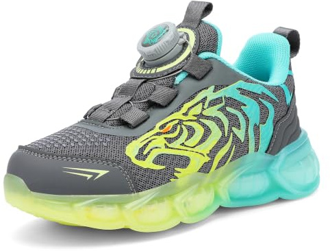 Enfants Baskets Chaussures de Course Garçons Filles Léger Mode Respire Chaussures Décontractées de Confortable Sneakers Antidérapantes EU 31-40