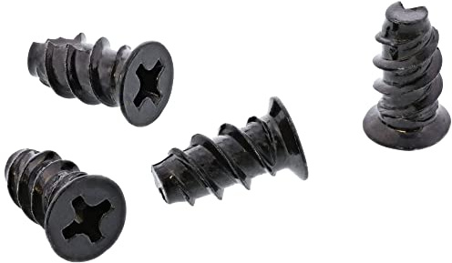InLine fläktskruvar 5,0 x 10,0 mm, svart (50 stycken)