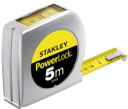 STANLEY 0-33-932 - Flexómetro Powerlock 5m, con mirilla