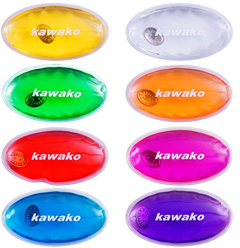 Bütic GmbH Taschenwärmer 8er Set Multicolor - Oval - Handwärmer Heizpad Wärmepad Firebag Wärmekissen,