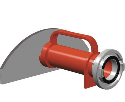 Hydroschild Storz B Feuerwehr Wasserwanddüse B Kupplung