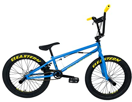 Eastern Bikes Orbit BMX - High-Performance Freestyle Bike with Gyro for Riders of All Levels, Built for Speed and Agilit (Blue)
