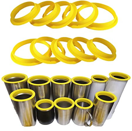 Tumbler Shields for Epoxy Tumbler, Silicone Tumbler Protector for Resin Paint,Cup Silicone Insert Paint Spray Shield, Epoxy Resin Cup Protector Clean Rims DIY Glitter Epoxy Tumblers-10PCS