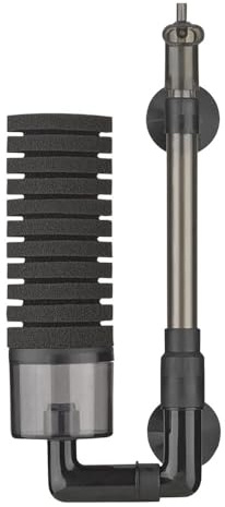 DONGKER Akvarium biokemiska svampar filter, fisktank svampar filter med media behållare för akvarium syreökning och cykel