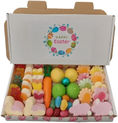 Pick & Mix Sweets - Easter Classic Retro Pick n Mix Candy Selection - More than10 Different Pick and Mix Sweets for easter egg hunt bundle 225 g