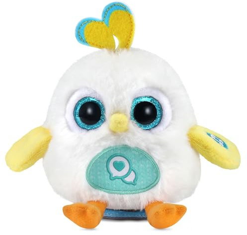 Vtech LoLibirds - Oscar – Interaktives Plüschtier mit Aufnahme-Funktion, Melodien und Magnet-Kissen – Für Kinder von 4-10 Jahren
