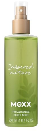 Mexx Inspired Nature Body Mist für Frauen, floral-fruchtiger Körperspray für Frauen mit stimmungsaufhellenden Eigenschaften, 250 ml