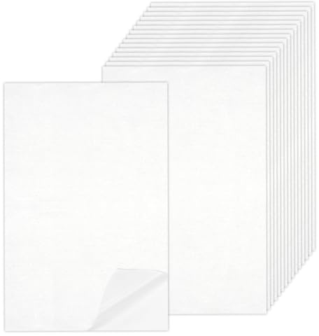 15 Pcs Iron on Adhesive for Fabric, Double Sided Iron on Adhesive