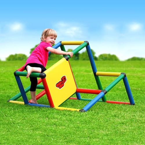 Quadro My First Modulares Klettergerüst und Einsteiger-Baukasten für Kinder, 141 Teile, ab 6 Monaten, Indoor/Outdoor, UV-stabil, Made in Germany