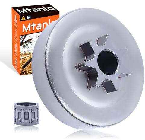 Mtanlo Chain Drive Sprocket Clutch Drum .325 7T fit For Stihl MS230 MS250 MS210 021 023 025, 325-7T Clutch Drum, Needle BearingF