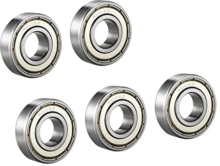 A ABSOPRO 5 Pezzi Sfera Cuscinetti 6003Z Cuscinetto a Sfera per Rullo Tavole da Skate, Pattini, Skateboard 17x35x10 mm