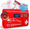 Original Hans Hepp® Verbandskasten Auto nach DIN 13164 [Pflicht ab 02/2023] - inkl. 2x med. Gesichtsmasken - Erste Hilfe Set Auto zertifiziert für 2025 für HU (StVO konform) - Verbandstasche