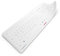 CHERRY STREAM PROTECT MEMBRANE, Hygienischer Silikon-Tastaturschutz, Deutsches Layout (QWERTZ), Desinfizierbare Membran für CHERRY STREAM Tastaturen, Weiß-Grau