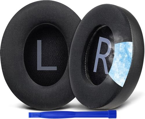 SOULWIT Kühlgel Ersatzpolster Ersatz Ohrpolster für Bose 700 (NC700 NC 700) Noise Cancelling Kopfhörer Headphones,Earpads Polster mit weicherem Leder und Lärmreduzierender Schaumstoff,Qualität Zubehör