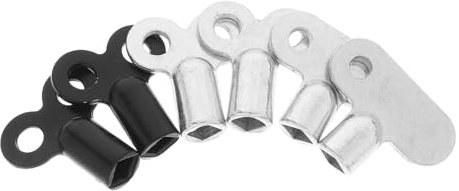 Veemoon 6stücke Heizkörperventil-einstellschlüssel-set Heizkörper-entlüftungswerkzeug Heizkörperventilwerkzeug Heizkörper-entlüftungsventilschlüssel Hvac-schlüsselwerkzeug Heizkörperzubehö