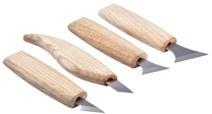 Alipis Kit de Formones de Tallado Madera con Cabezal de Acero al Cromo Vanadio Mango de Madera Pulida Ergonómico Herramientas Profesionales para Carpinteros y Artistas para Bricolaje y