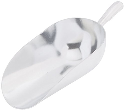 Winco Aluminum Utility Scoop, 85-Ounce, Medium