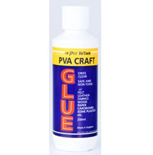 Impex Hi Tack PVA Craft Glue 250ml Bottle