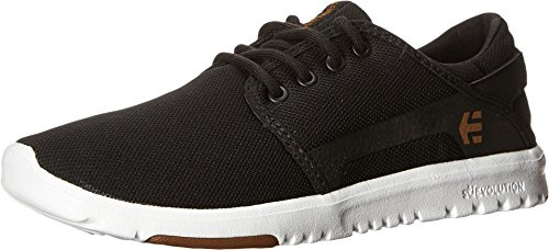 Etnies Scout, Zapatillas de Skateboard para Hombre, Negro (Black/White/Gum 979), 37 EU