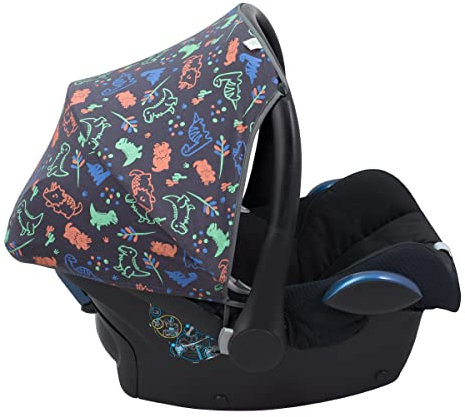 JYOKO KIDS Sonnenverdeck kompatibel mit Maxi-Cosi Cabriofix Gruppe 0 (Happy Dino)