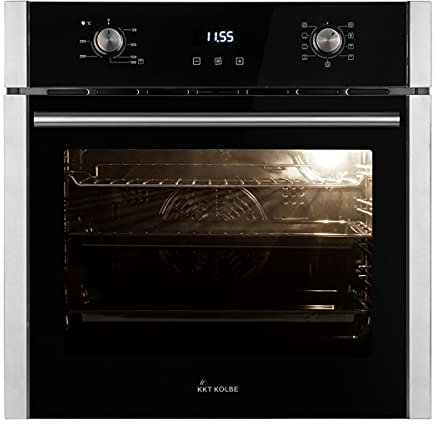 KKT KOLBE Backofen 60 cm Autark | 70L | 2,8kW | Pizzafunktion | Grill | Umluft | Heißluft | Timer | Wärmeschutzverglasung | EB8005ED