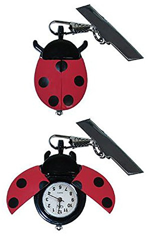 1 X Red & Black Ladybird Watch Great Midwife Nurse Gift Present
