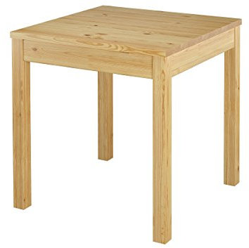 Erst-Holz Tisch Esstisch Massivholztisch Küchentisch Kiefer Massiv Glatte Beine 90.70-50A