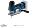 Bosch Professional 18V System Akku Stichsäge GST 18V-155 SC (mit Stabform, Akkus und Ladegerät nicht im Lieferumfang enthalten)