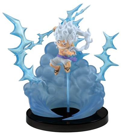 Banpresto Figura de Accion Monkey D. Luffy Gear5 One Piece - World Collectable Special 6cm - Multicolor BP89649P - Figura Coleccionable - Ideal para los fanaticos del Anime