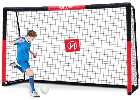 Soccer Goals for Backyard,12x6.5ft Metal Soccer, Soccer Goal 12x6 for Kids 8-12, Soccer net with Zipper Design, Easy Assemble, Weatherproof Foam Padded Outdoor Large Goal Post Adults