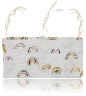 COYUN Bébé Lit Suspendu Sac De Rangement Organiseur De Chambre De Bébé Suspendu, Organisateur De Lit De Bébé 2 En 1,Organisateur Lit Bebe, Peut Contenir Couches, Des Jouets Et Des Vêtements