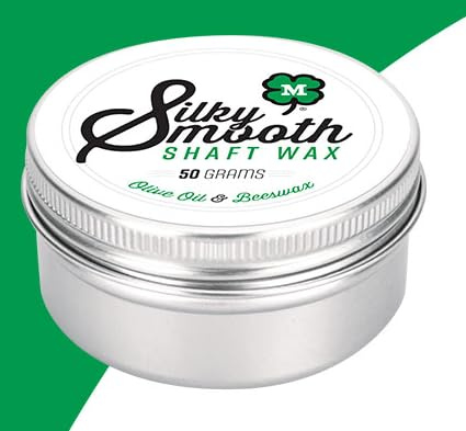McDermott Silky Shaft Wax Special Micro-Protection Formula Carom Billiards Pool Cue Care Wooden Shaft Maintenance Accessories 50gram