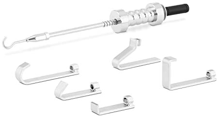 MSW Sliding Hammer Slide Hammer Dent Puller Dent Repair PDR 5 Hooks 5.3kg MSW-DENTPULLER.SET12 (Steel, Plastic, Total Length 73cm, Handle Length 17cm)