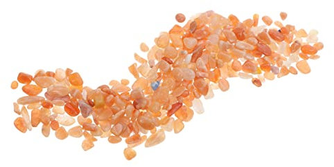 FOMIYES Decoración De Grava De Cristal Natural para Acuario Macadán Decorativo para Pecera Ideal para Hogar y Estanques