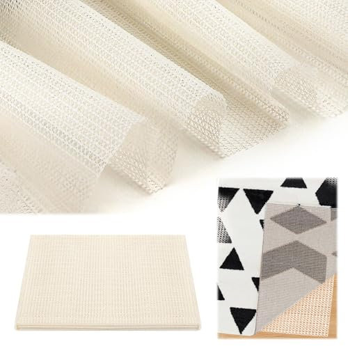Farerkass Antiscivolo per Tappeti, 70 x 200cm Tappeto Antiscivolo Multiuso, Rete Antiscivolo per Tappeti Lavabile, Sottotappeto Antiscivolo Tagliabile per Moquette Cassetti Ripiani Materasso Divano