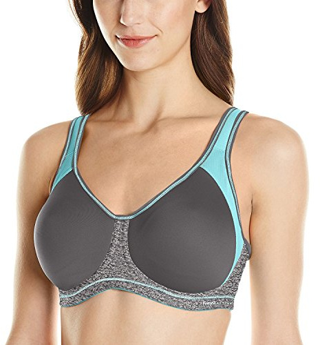 Soutien-gorge sport avec armature et bonnets moulés spacer Sonic carbon