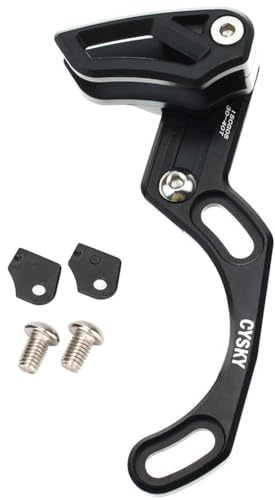 Chain Guide, 30-40T, CYSKY MTB Chain Guide Direct Mount Chainring Guard Perfect for Most Bicycle Road Bike Mountain Bike BMX Fixie (Alloy Aluminum, ISCG 03, Black)