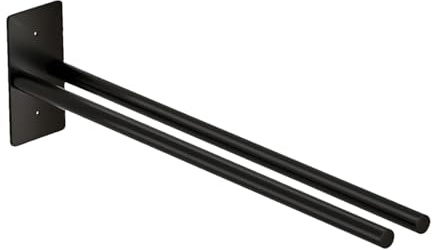 Selbstklebende Badetuchstange, kein Bohren Handtuchstange - Bad Wandregal Rack Stick Adhesive Hanger Adhesive Bathroom Towel Holder Heavy Duty Shower Rack Handtuchhalter für Küche WC