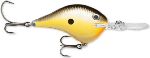 Rapala - Leurre de Pêche DT (Dives-To) Series - Matériel de Pêche avec Corps en Balsa - Leurre Pêche en Eau Douce - Prof de Nage 4.8m - Taille 7cm / 22g - Fabriqué en Estonie - Old School
