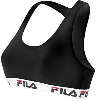 FILA Femme Fu6042 Soutien-Gorge, Noir, XL EU