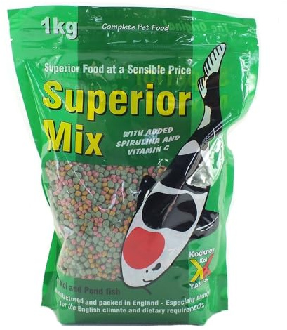 Kockney Koi Superior Mix Fish Food 2mm - 1kg Bag