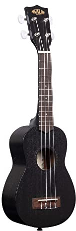Kala KA-15S-BLK Black Satin Mahogany Soprano Ukulele