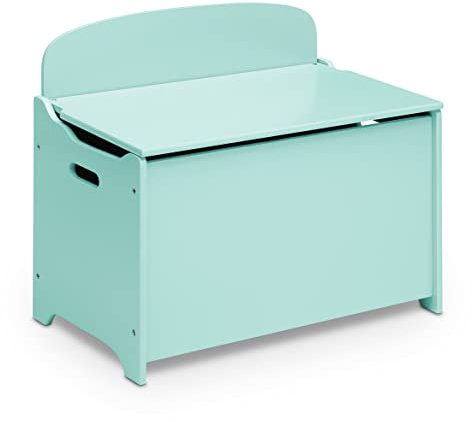 Delta Children MySize Deluxe Toy Box, Mint