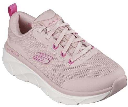 Skechers Womens D'Lux Walker 2.0 Trainers Rose 6 (39)