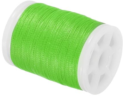 PATIKIL Archery Bow String Serving Thread 131 Yard/120M, 0.02 / 0.4mm Dia Bowstring Thread for Tying Peep Sight Nock Compound Recurve Bow, Grass Green